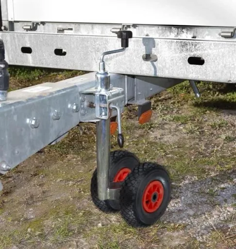 Twin tires for support wheels