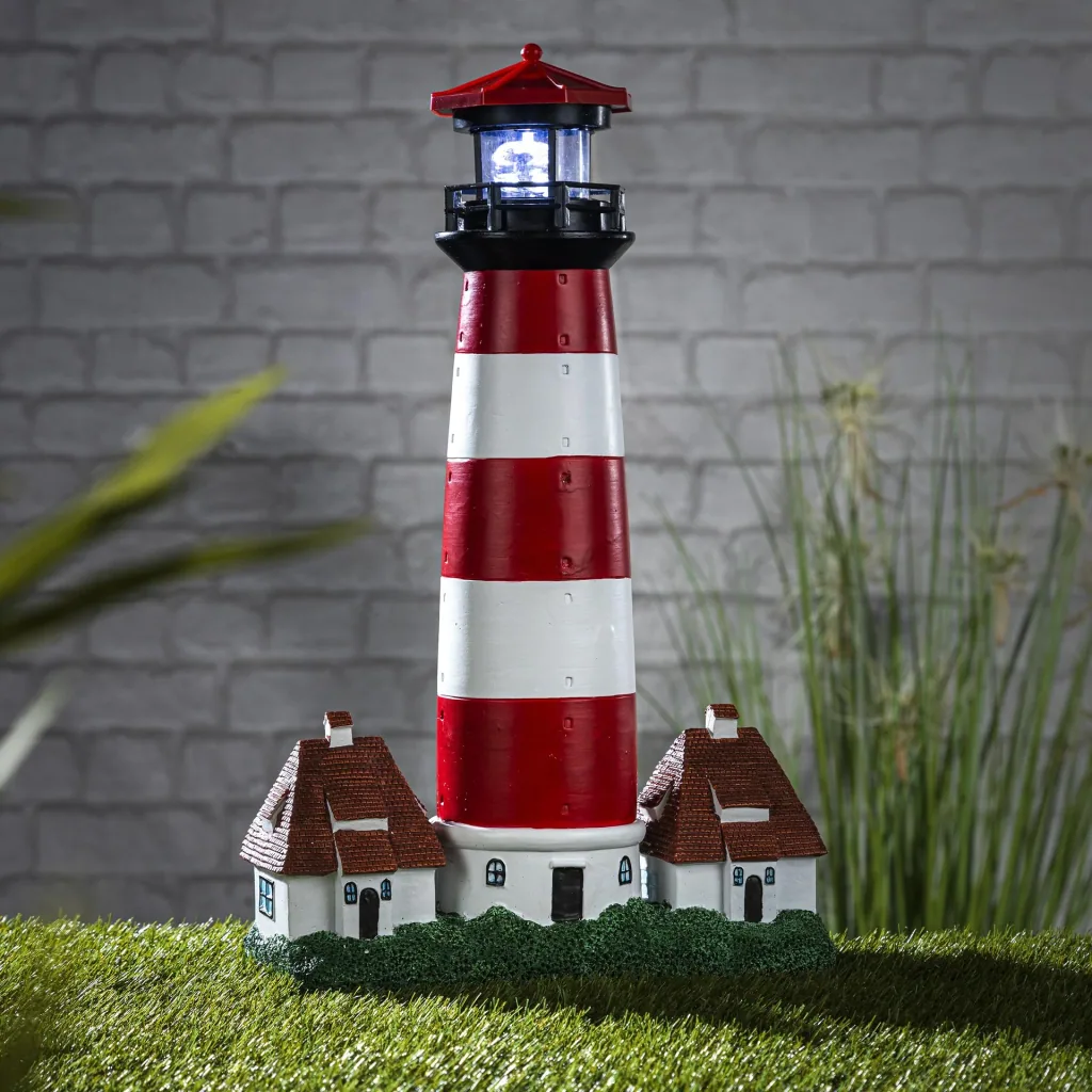 LED solar lighthouse