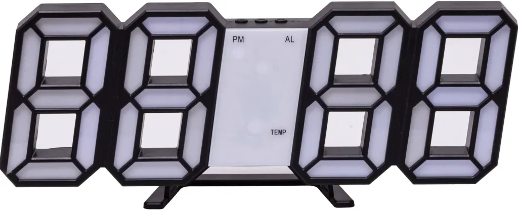 3D LED clock