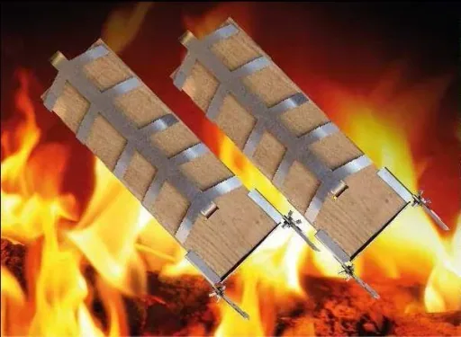 Flame-grilled salmon set, 2 pieces