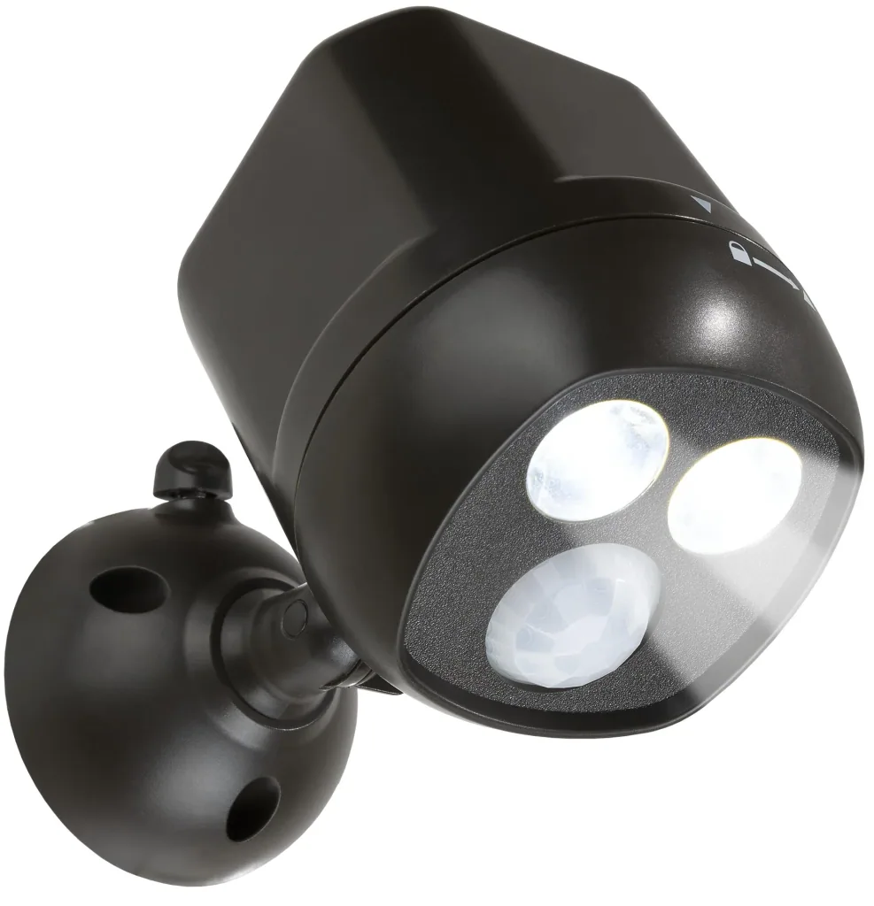 LED safety light with radio coupling, 2 pieces (Batteries Not Included)