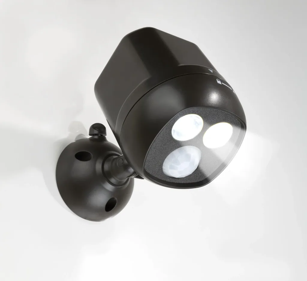 LED safety light with radio coupling, 2 pieces (Batteries Not Included)