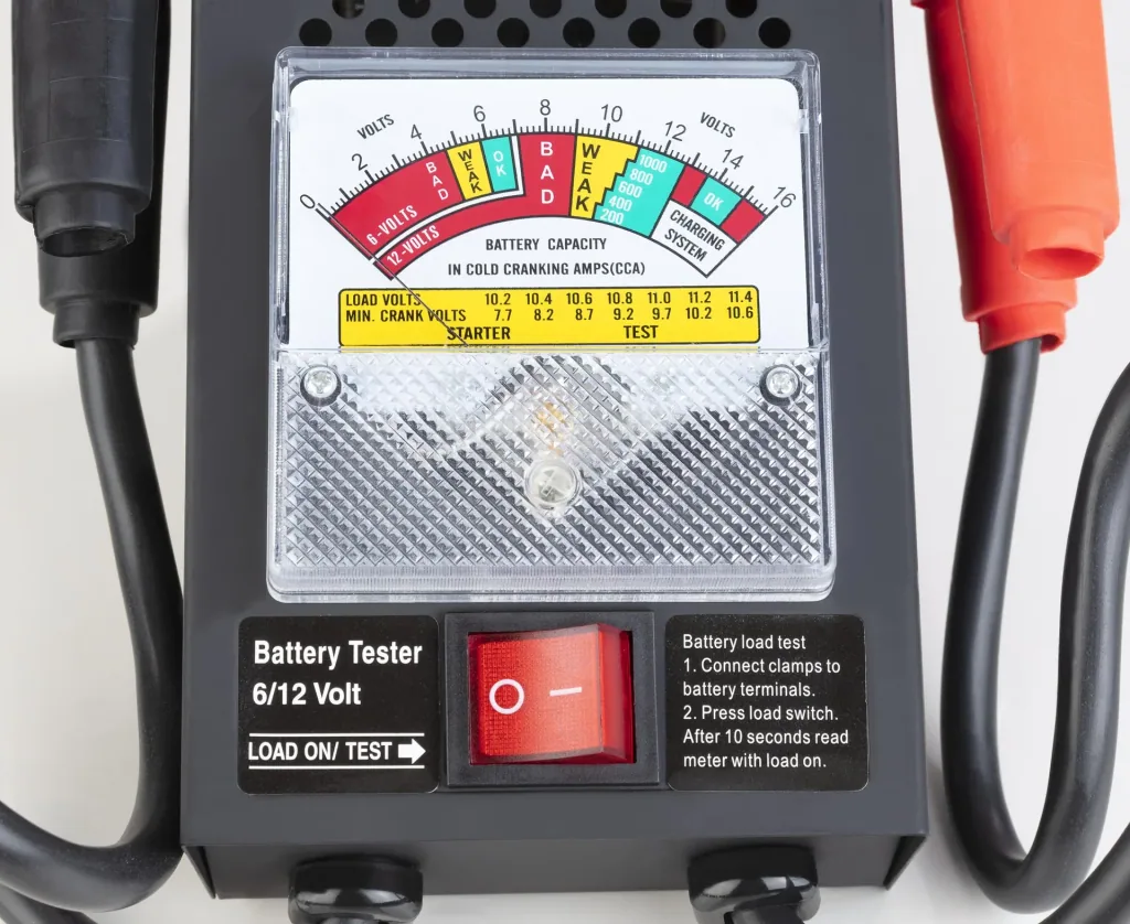 Battery performance tester