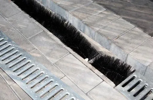 Gutter hedgehog, 4 m length, 120 mm diameter
