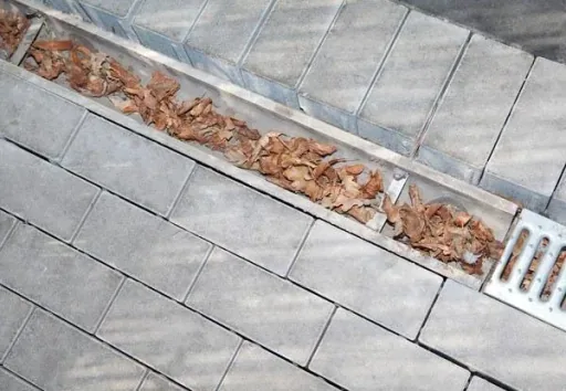 Gutter hedgehog, 4 m length, 120 mm diameter