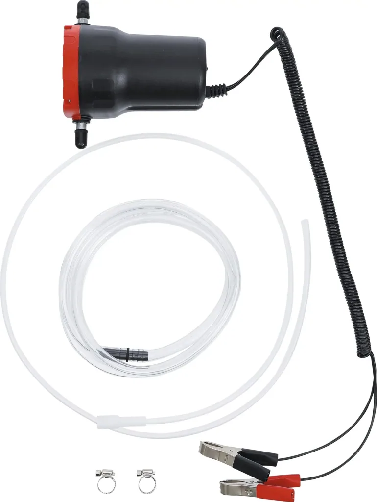 Oil suction pump, 12 volts