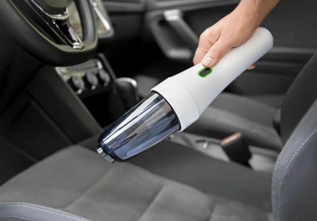 Cordless cyclone handheld vacuum cleaner Home & Car 12 Volt, 9-piece