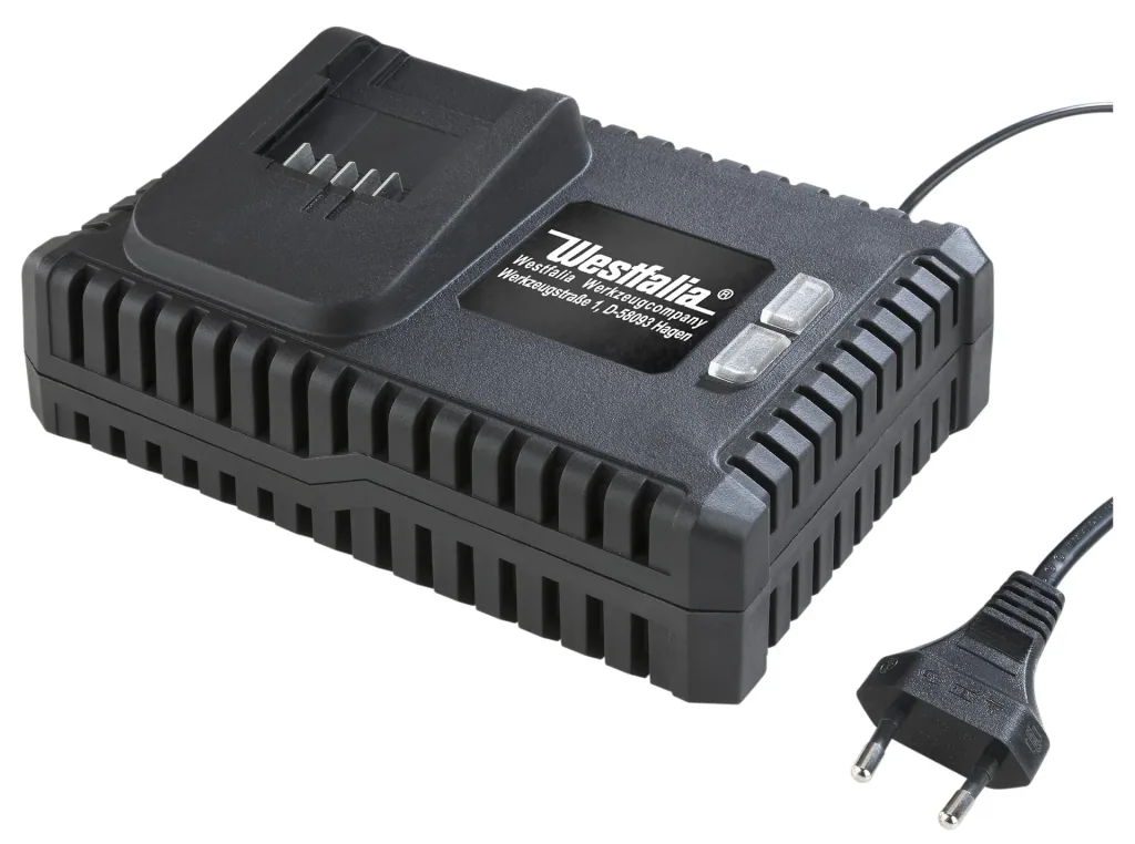 Li-Ion battery quick charger 4 A, 18 Volt
