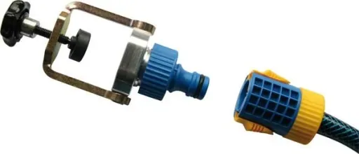 Faucet adapter "Aqualigator", clampable