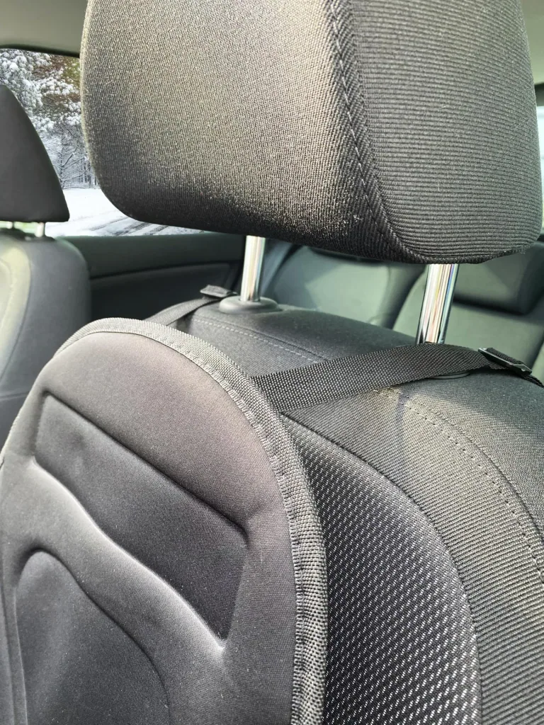 Luxury velour heating pad for cars