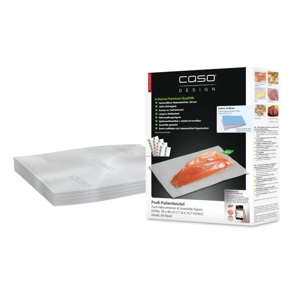 Foil bags, 30 x 40 cm, 50 pieces (Silicone (polysiloxane) is not included)