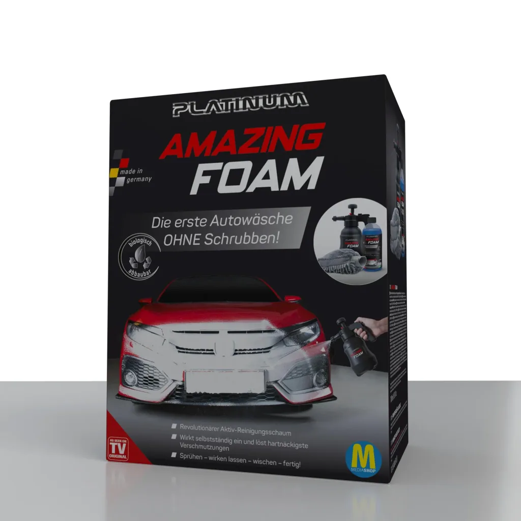 Amazing Foam 1 Liter, Revolutionary Active Cleaning Foam