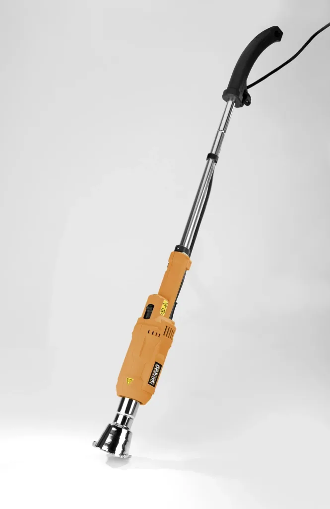 Hot air weed killer
