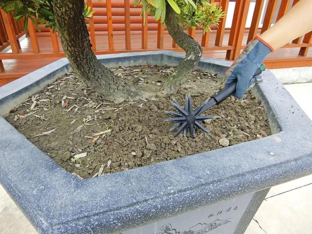 Garden tiller 2 in 1