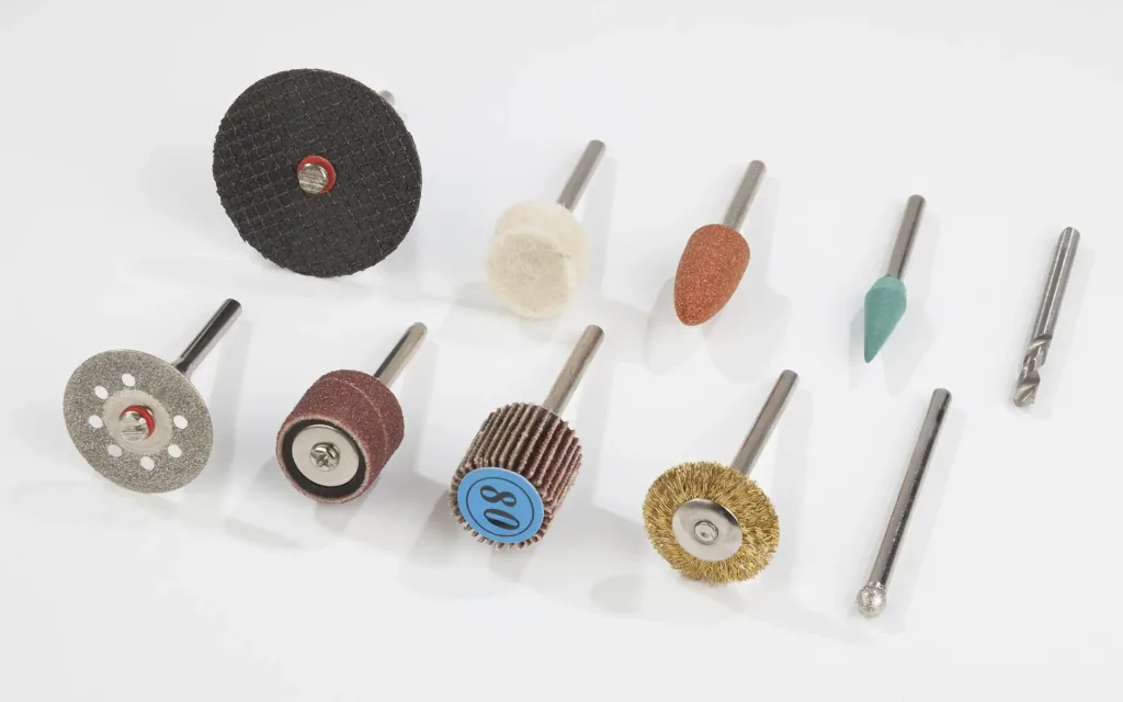 Universal grinding, cutting and polishing set 278 pieces