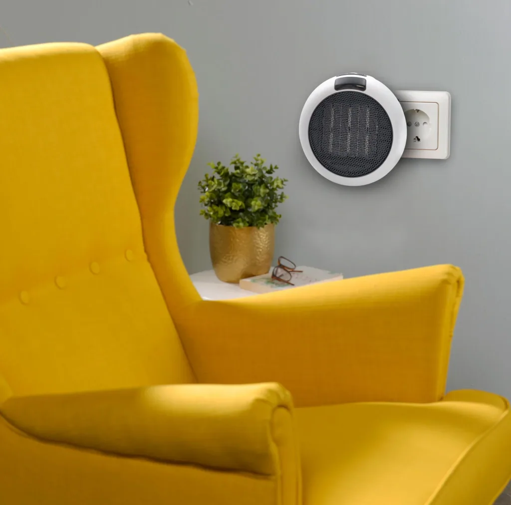 Plug-in heater with remote control