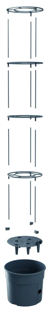 Grow pot for tomatoes "Grow 2", Ø 392 mm, anthracite