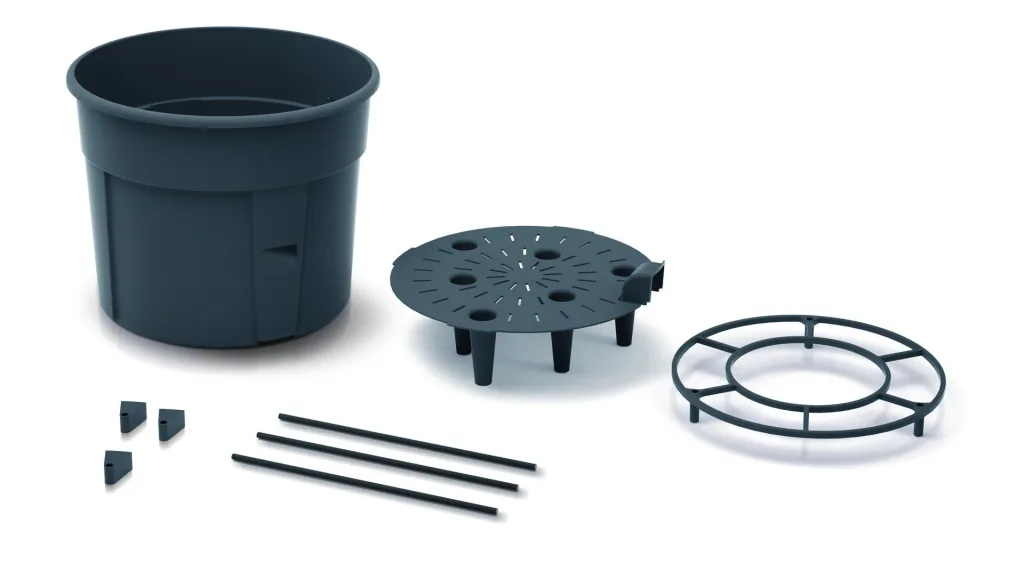 Grow pot for tomatoes "Grow 2", Ø 392 mm, anthracite