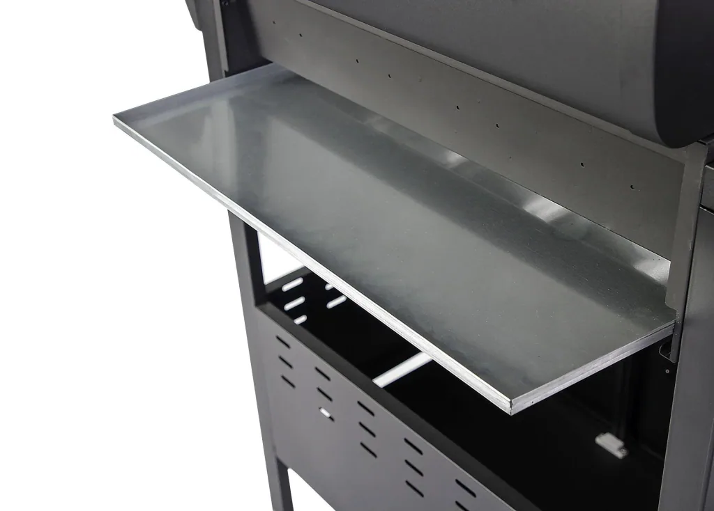 Gas grill “San Angelo” 4 + 1 burner, black