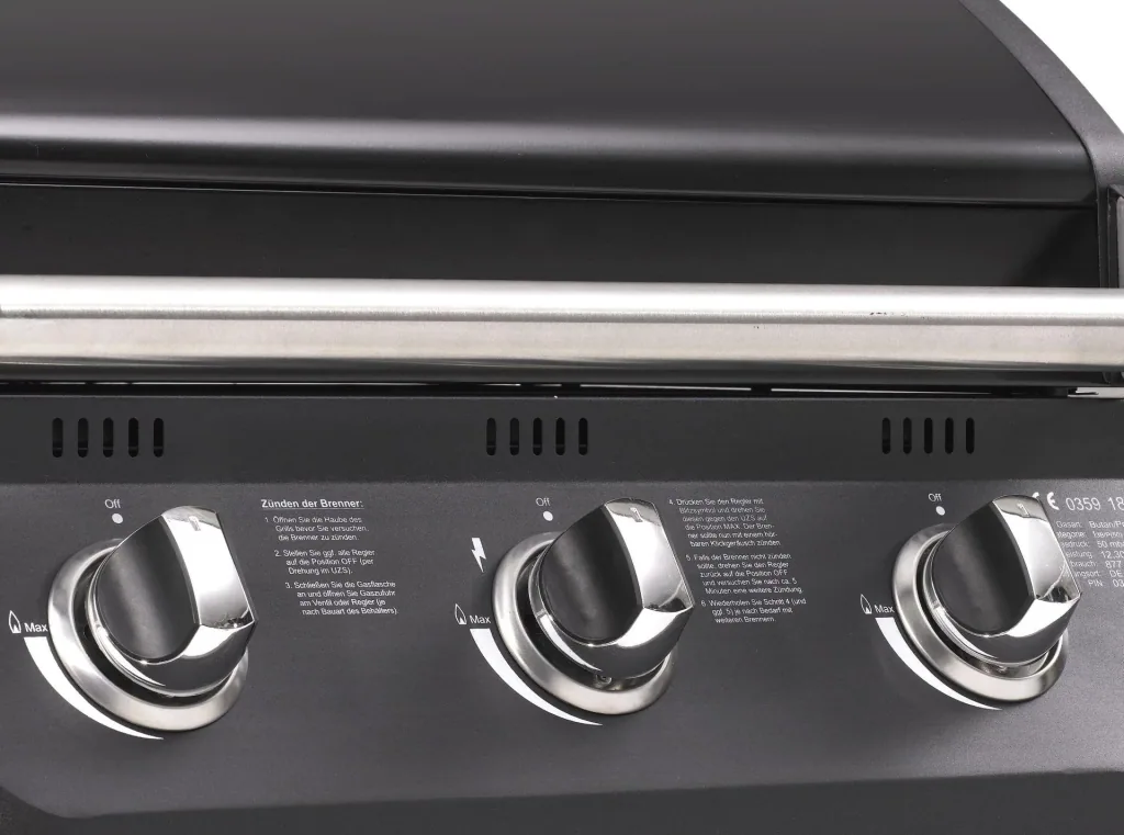 Gas grill "Columbus" 3+1 burners
