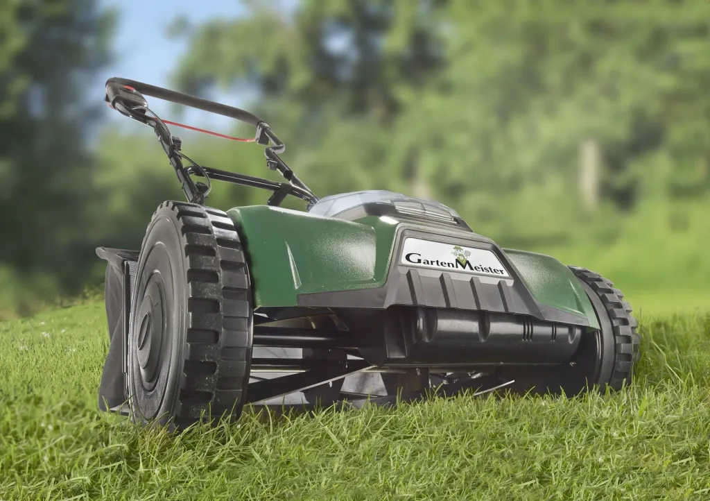 Cordless roller mower, cylinder lawn mower "GM 38-18" (without battery and charger)