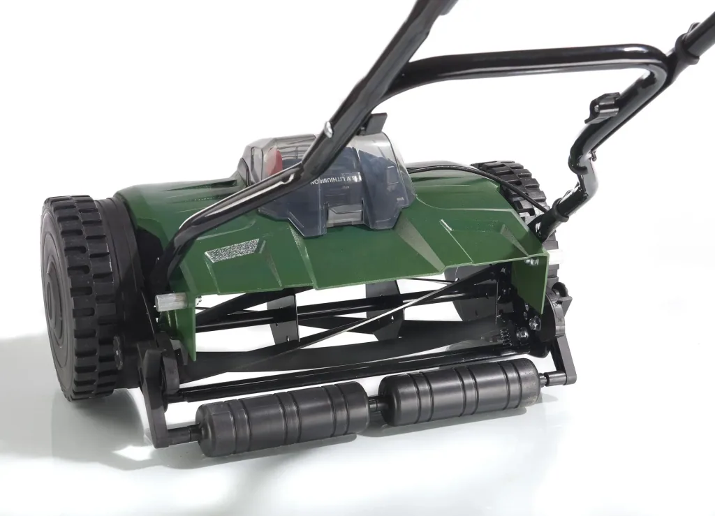 Cordless roller mower, cylinder lawn mower "GM 38-18" (without battery and charger)