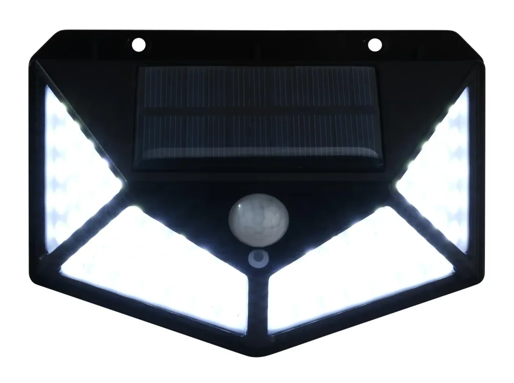 Solar wall light with motion detector - set of 2
