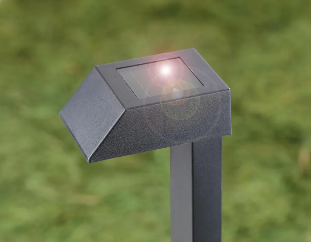 Solar pathway lights, set of 3