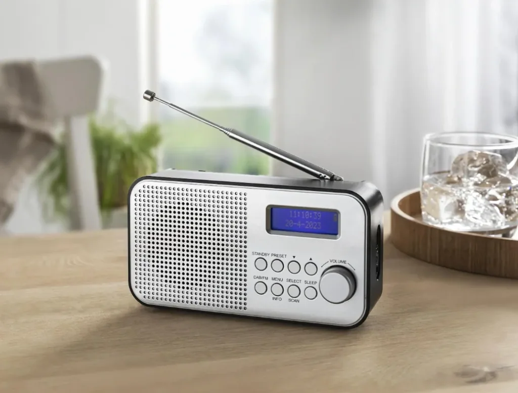 Portable DAB+ radio