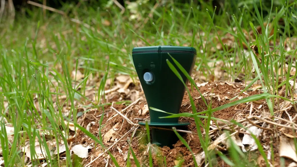 Solar mole repeller "3 modes"