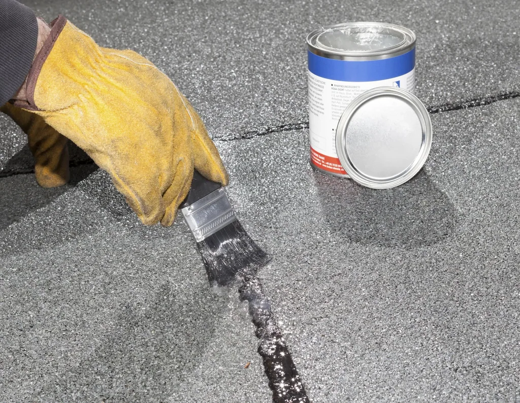 Aqua Dicht - transparent sealing compound, fiber-reinforced, 1 L can