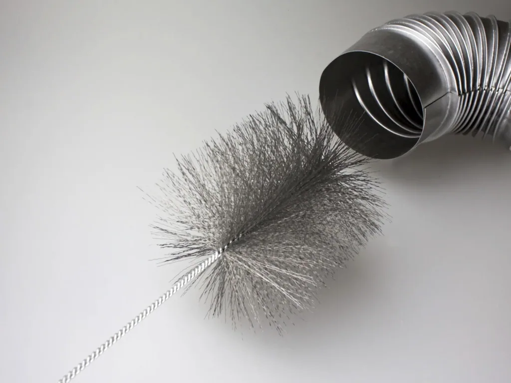 Stove pipe cleaner - brush (steel wire)