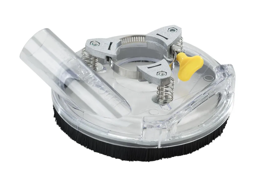 Extractor hood for all 125 mm angle grinders