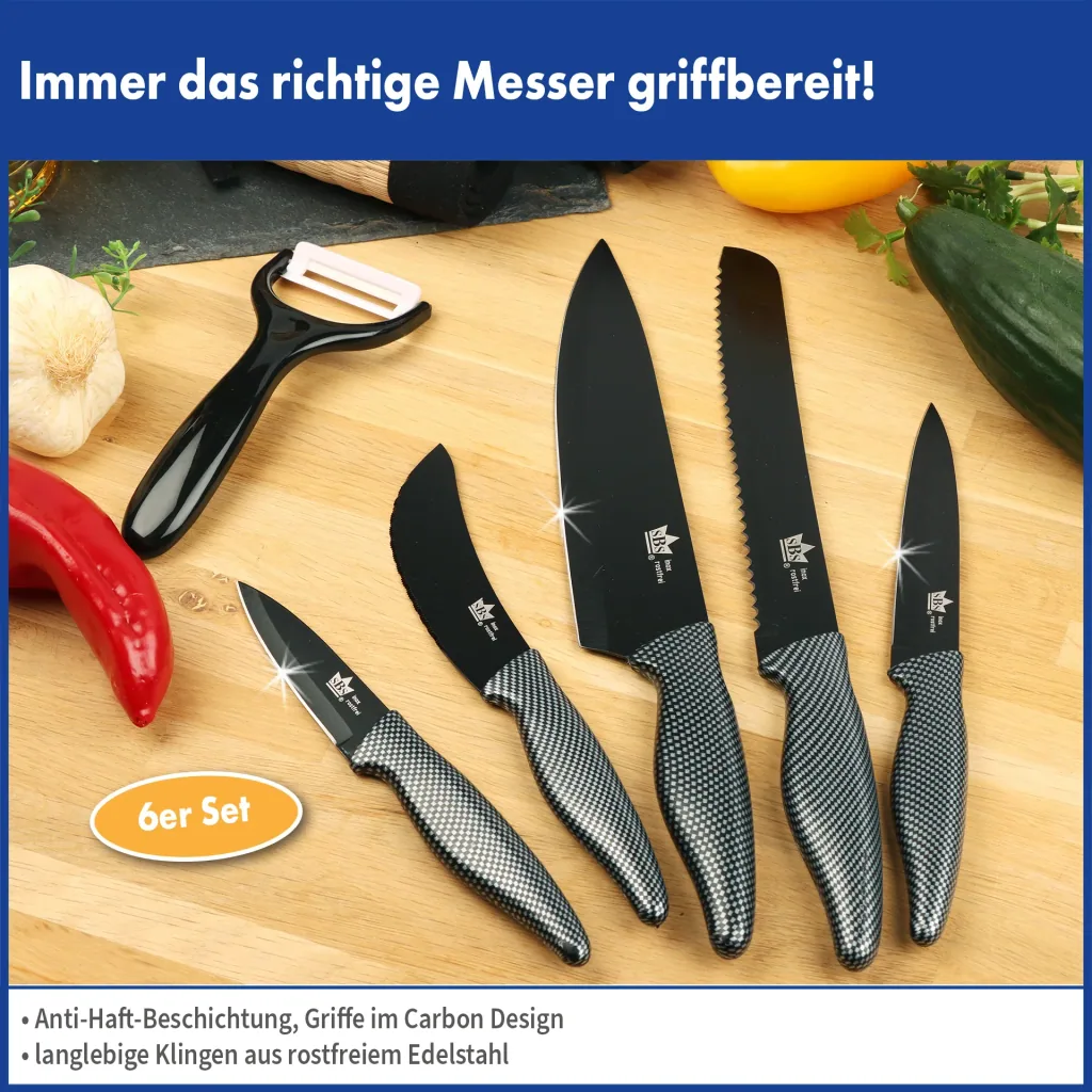 Messer-Set Elegance, 6-tlg.