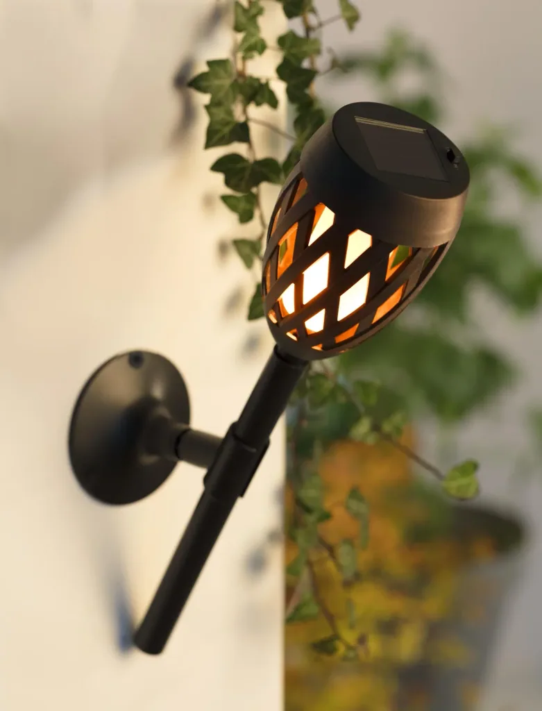 3 in 1 solar flame light