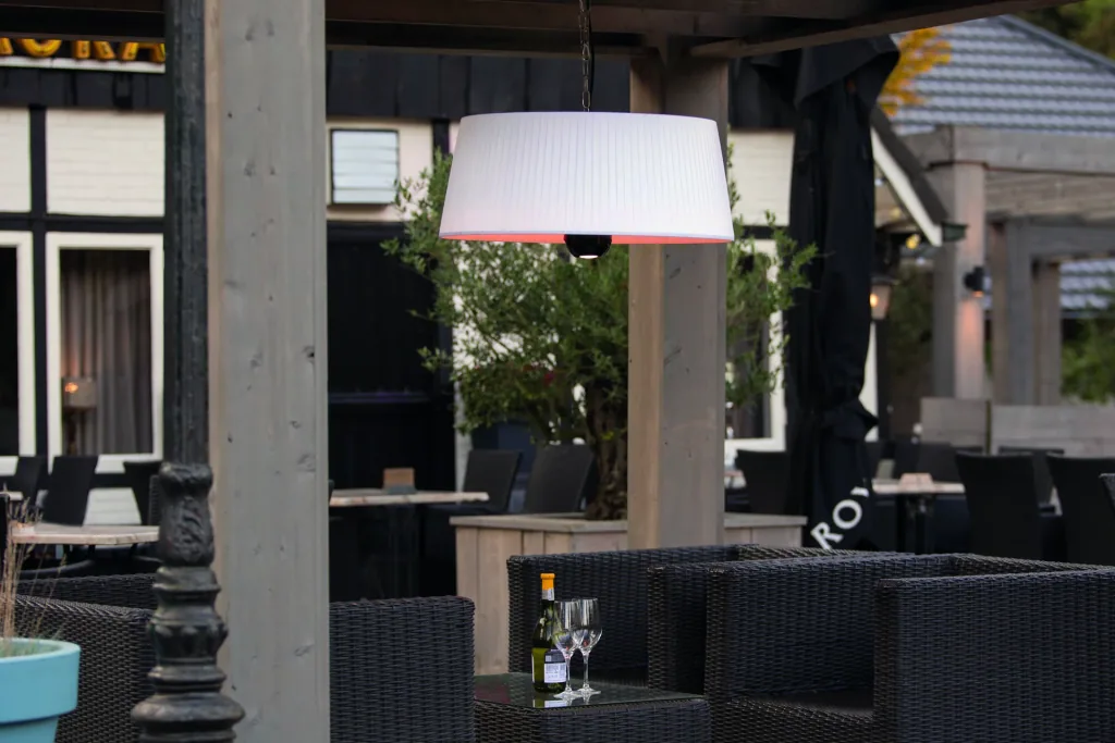 Hängeheizstrahler Artix Compact Bright Hanging White 1500 Watt