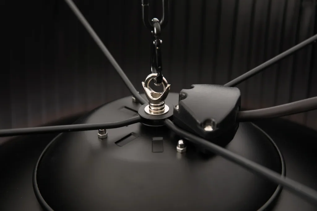 Hängeheizstrahler Artix Compact Bright Hanging Black 1500 Watt