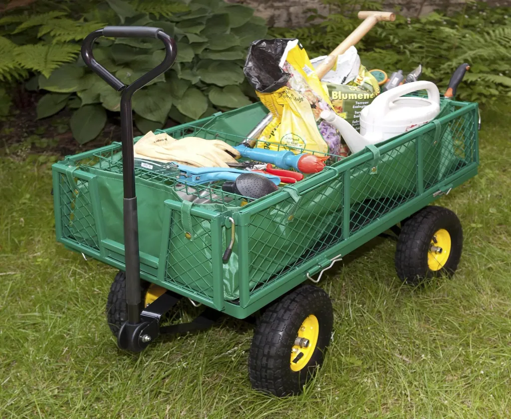 Universal garden transport cart - versatile