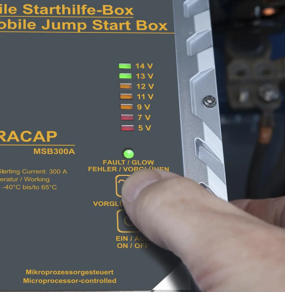 Mobile Jump Starter Box - ULTRACAP MSB300A