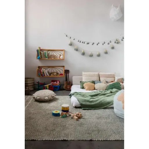 Lorena Canal's washable turning carpet "Reversible Twin" blue, Size: 170 x 240 cm