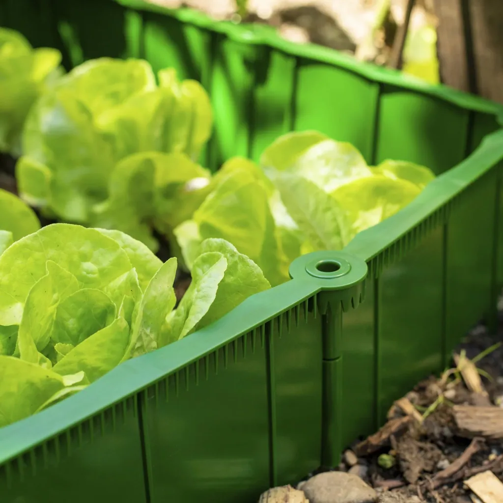 Snail fence 1m green
