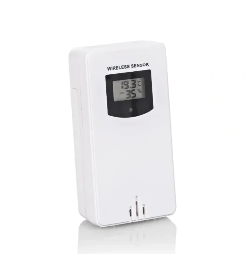 Weather station with LED projection