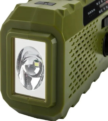 Crank radio multifunction