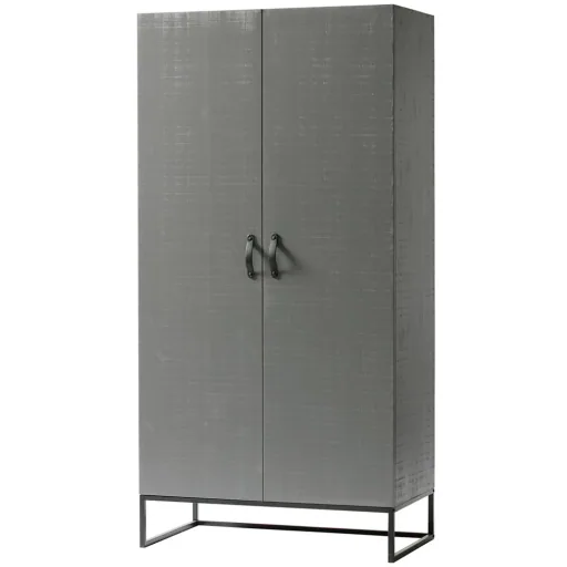 Wood Wardrobe Morris clay gray