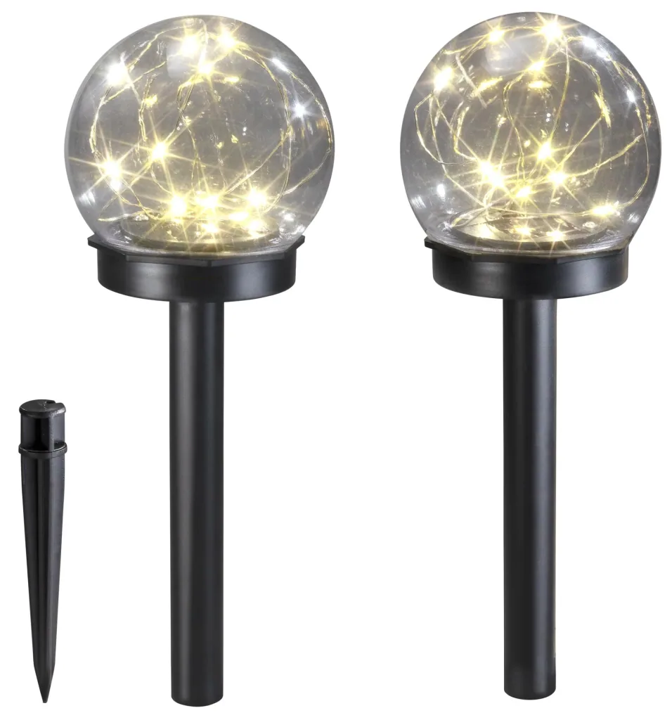 Solar Ball Set, 10 cm, Set of 2