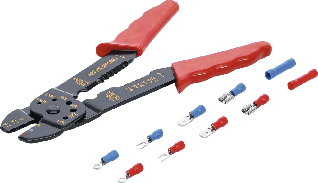 Crimping pliers set, 61 pieces