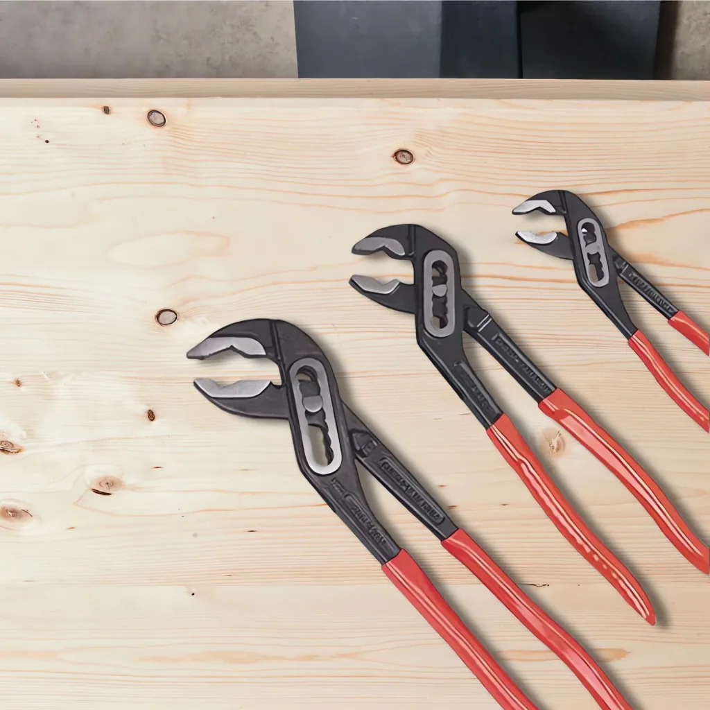 Water pump pliers set Cr-V 3-piece