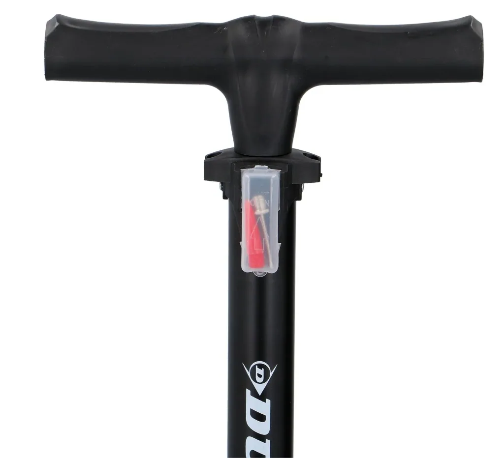 Bicycle floor pump with pressure gauge