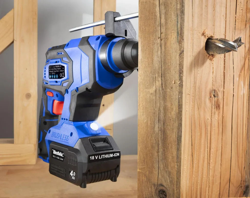 Cordless hammer drill 18 Volt Li-Ion WABHBL18 -without battery and charger-