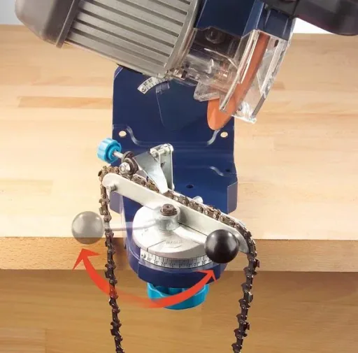 Sharpener for saw chains, 235 watts